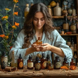 Церемония с эфирными маслами